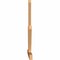 Ekena Millwork Saratoga Timber Gable Bracket, Western Red Cedar, 108"W x 72"H x 3 1/2"D x 5 1/2"F, 16/12 Pitch GBW108X72X0406SAR00SWR - alternate 3
